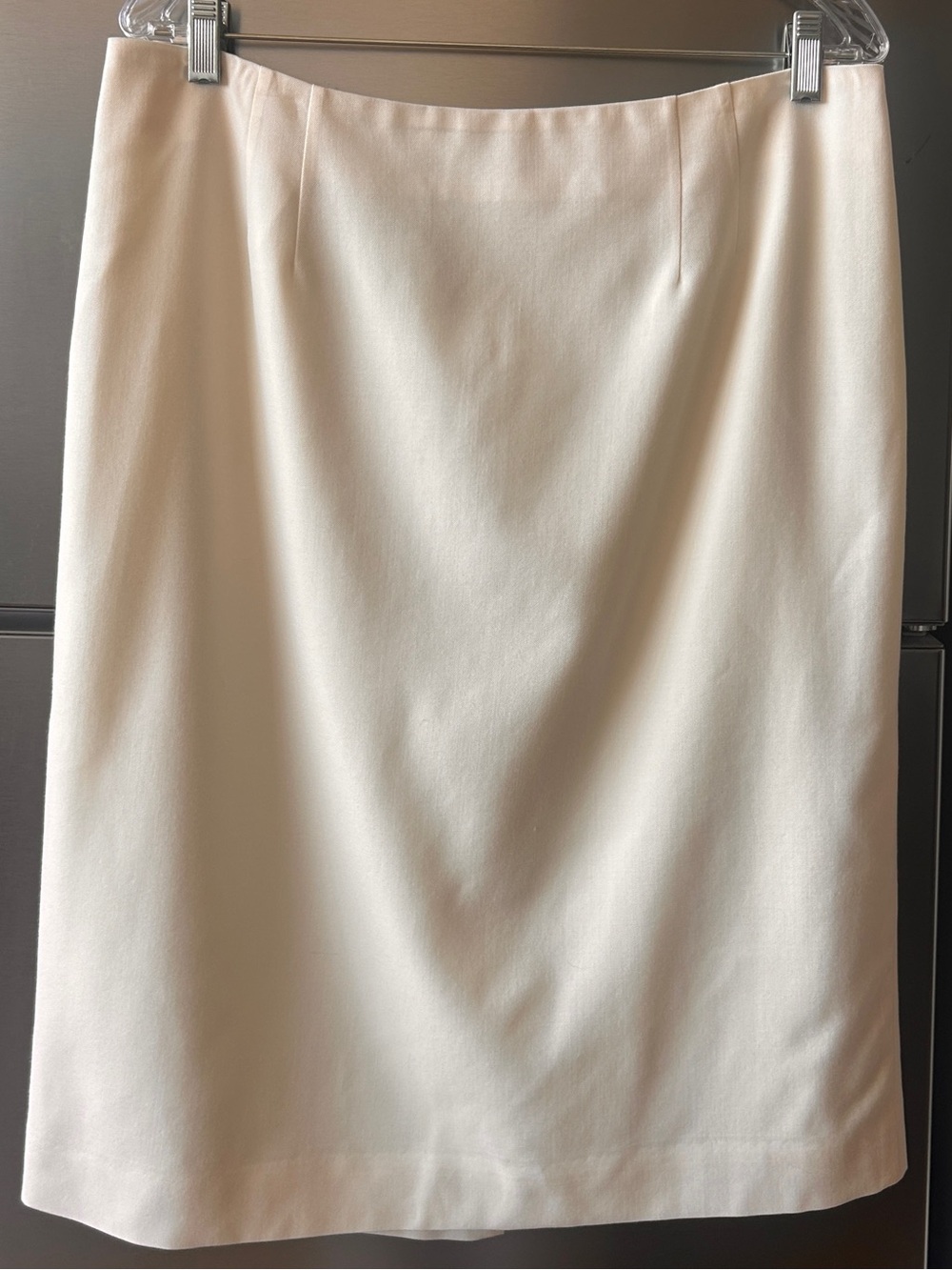Pendleton NWT 100% Virgin Wool Ivory A-Line Skirt Petite 14 Made USA